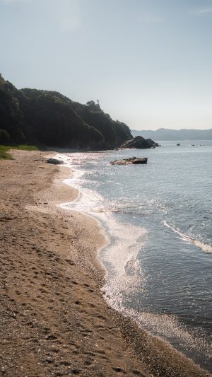 煌めくしろんご浜