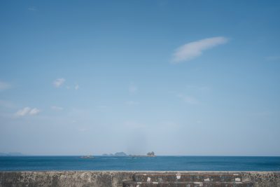 大白公園の写真「堤防から眺める海」