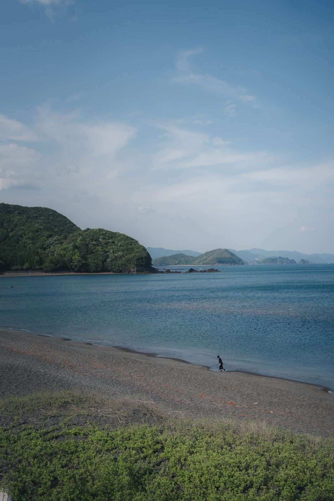 大白公園の写真「堤防の下にある海岸」