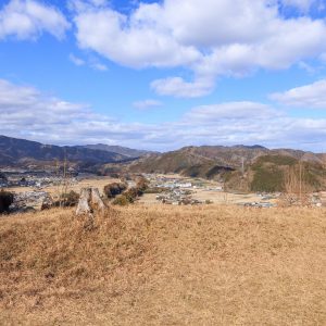 五箇篠山城跡の写真「山頂の様子」