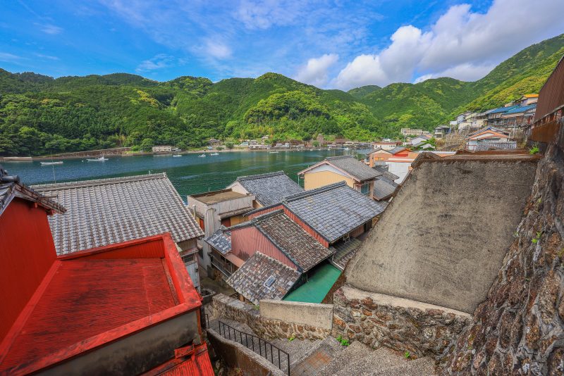 二木島町の写真「高台からの眺め」