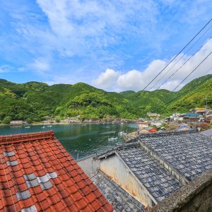 二木島町の写真「海宿 二木島の玄関口からの眺め」
