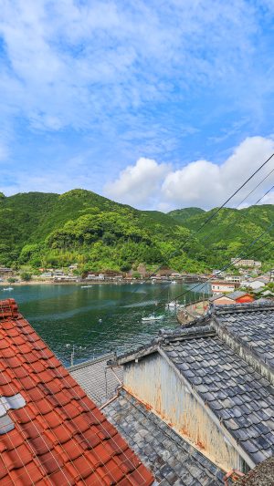 海宿 二木島の玄関口からの眺め