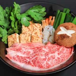 松阪牛の写真「松阪牛のすき焼き（土鍋）」
