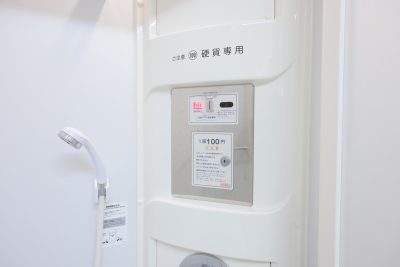城ノ浜プール＆ビーチの写真「コインシャワーの料金」