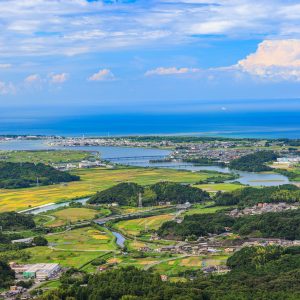 伊勢志摩スカイラインの写真「一宇田展望台からの眺め」