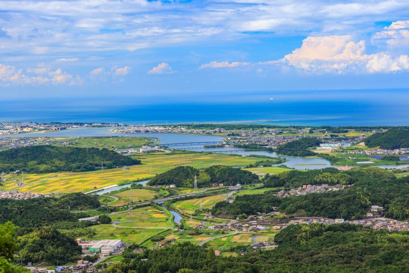 伊勢志摩スカイラインの写真「一宇田展望台からの眺め」