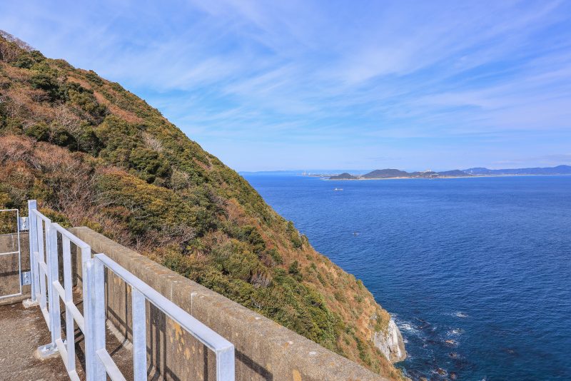 神島の写真「監的哨跡の屋上からの眺め」