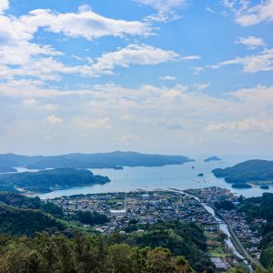 南伊勢の町並みと五ヶ所湾