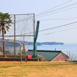 坂手島の写真「旧坂手小学校から眺める海」