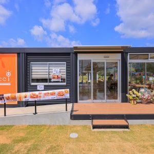 カフェ「つハッチ」の外観
