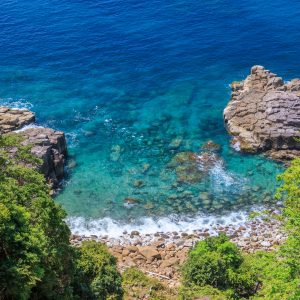 盛松の写真「登山道から眺める絶景のビューポイント」