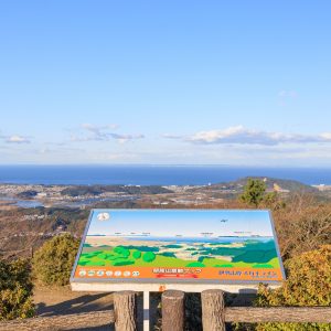 朝熊山景観マップと同じ角度の眺め