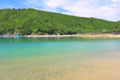 城ノ浜プール＆ビーチの写真「透明度抜群のビーチ」