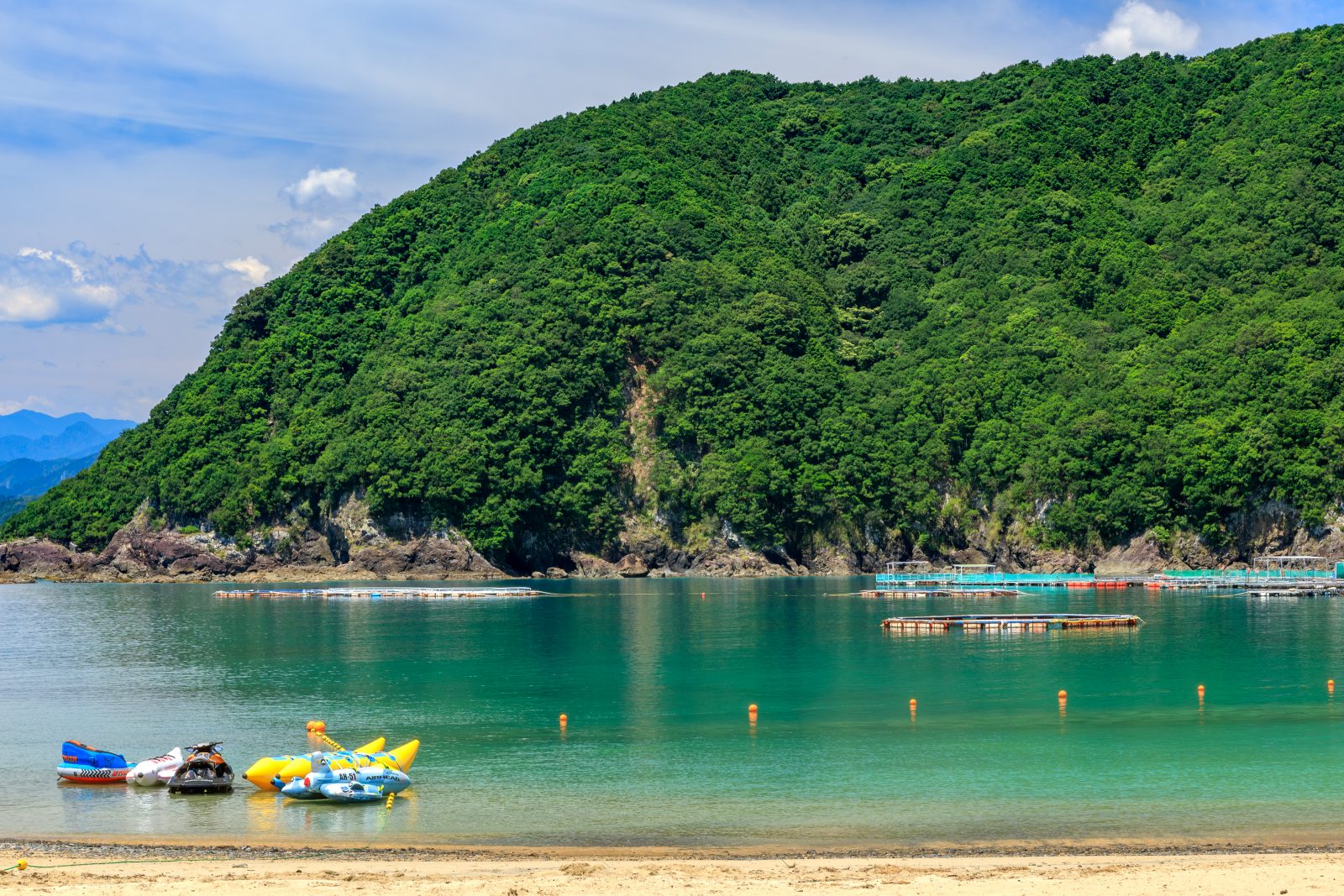 城ノ浜プール＆ビーチの写真「水質AAの城ノ浜ビーチ」