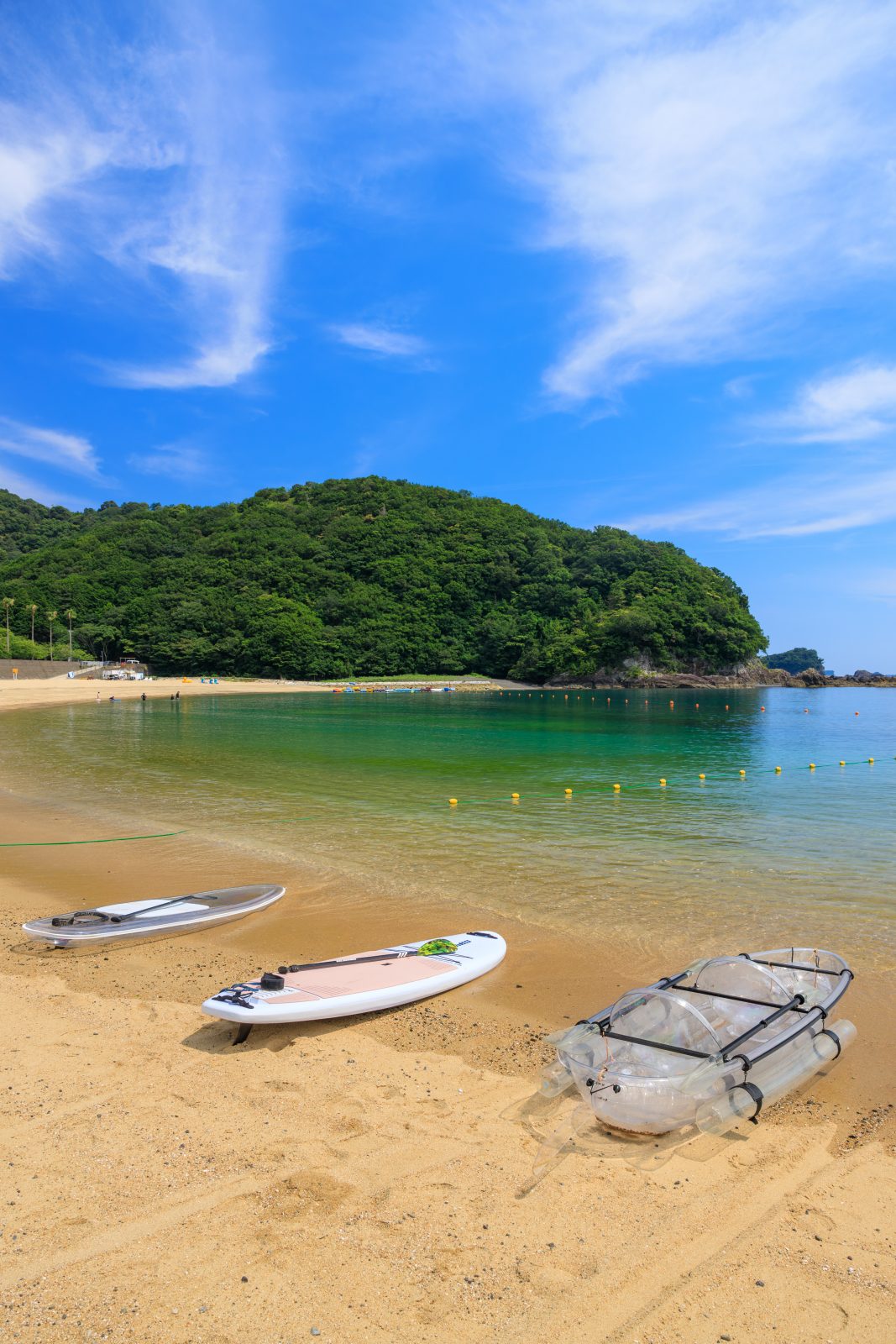 城ノ浜プール＆ビーチの写真「マリンアクティビティが楽しめる海」