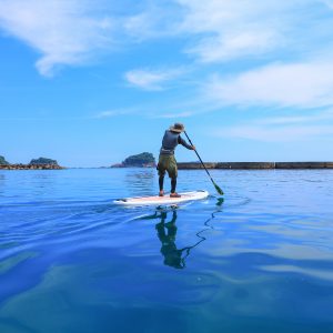 城ノ浜をSUPで満喫