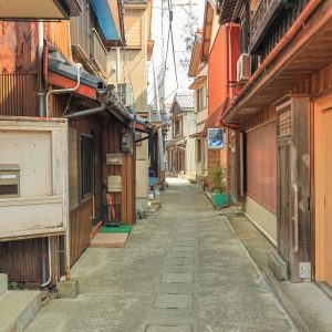 坂手島の路地