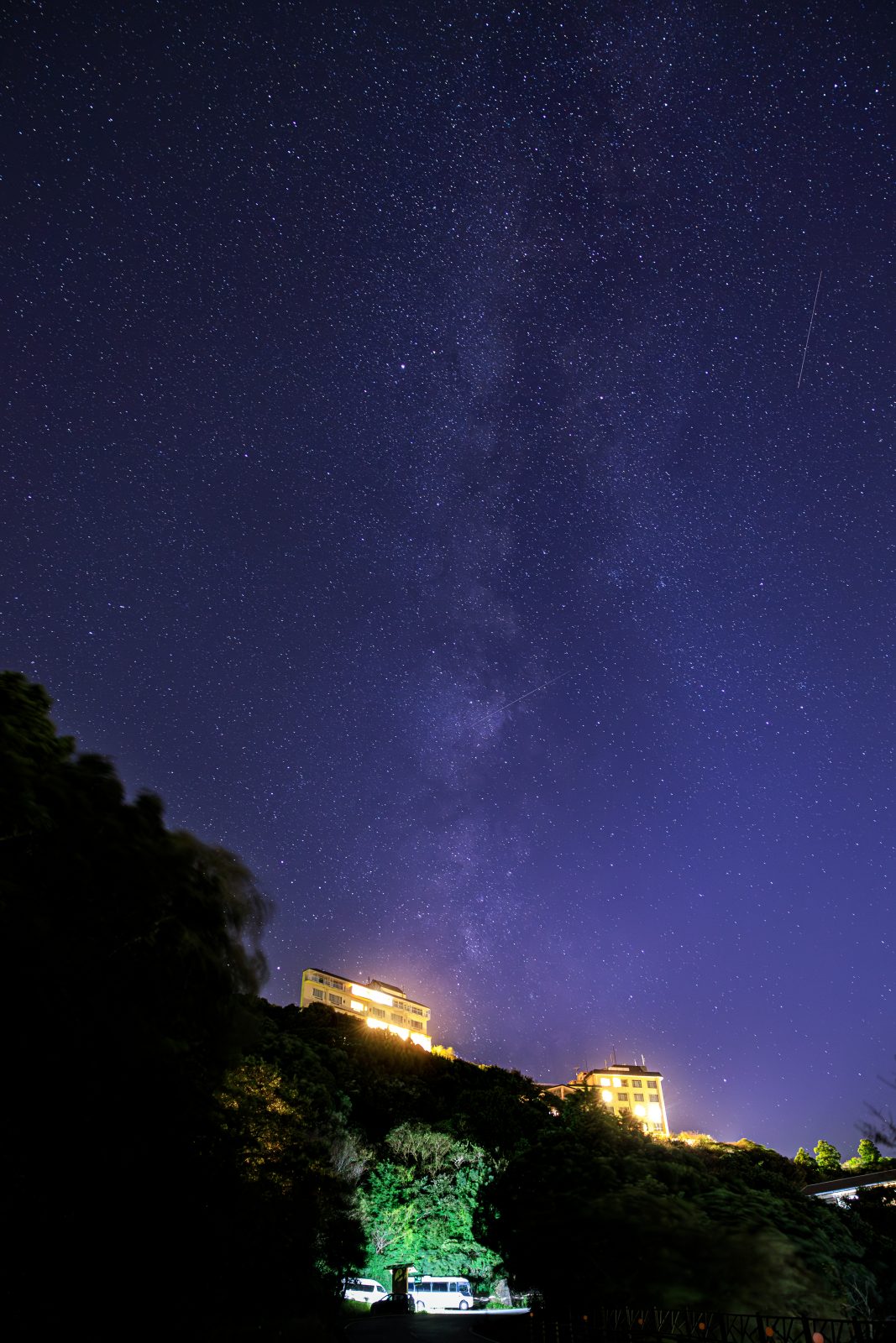 石鏡町の写真「天の川が見える満天の星」