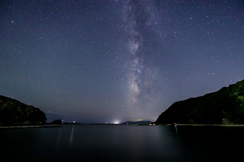 城ノ浜プール＆ビーチの写真「ビーチから眺める天の川」