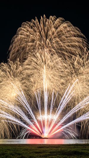 無料スマホ壁紙「イッ津オンリーゴールド（縦）【2024年】」