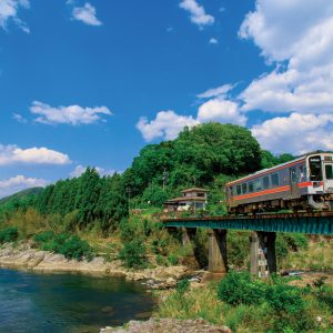 名松線の写真「雲出川の鉄橋」