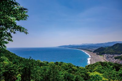 七里御浜の写真「新緑と七里御浜」