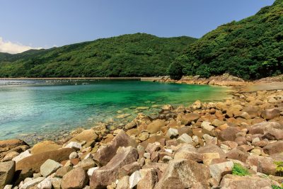 楯ヶ崎の写真「熊野カルデラの痕跡」