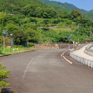 新鹿海水浴場の写真「新鹿海岸公園 大駐車場」