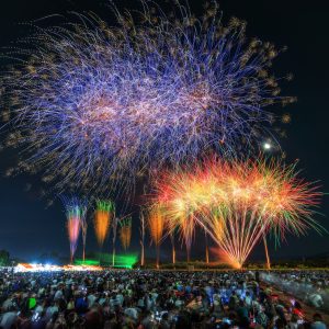 シリーズ6_青い花火