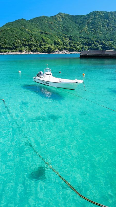 無料スマホ壁紙「まるでモルディブの海」