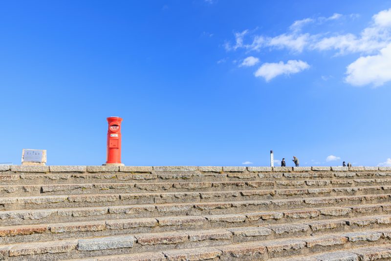 伊勢志摩スカイラインの写真「まさに天空のポスト」