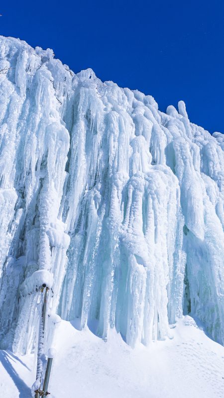 御在所ロープウエイの写真「御在所岳の氷爆」