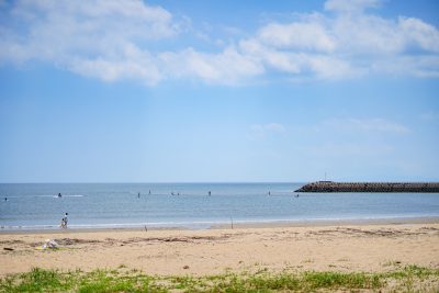 マリーナ河芸の写真「海を楽しむ人々」