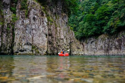 瀞峡（瀞八丁）の写真「透明度の高い川」