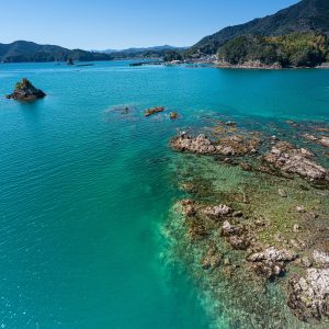 南島大橋から眺める海景色