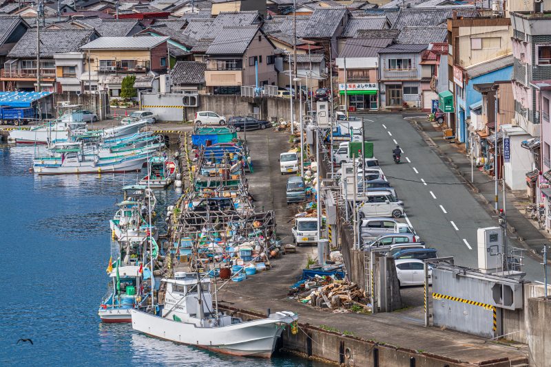 江ノ浦大橋の写真「紀伊長島の船着き場」