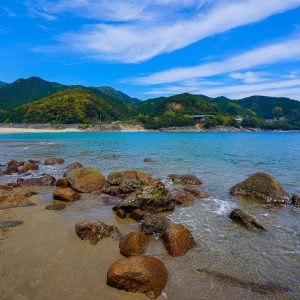 浅瀬の大泊海水浴場