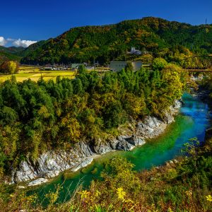 奥香肌峡の秋