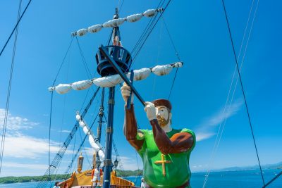 賢島エスパーニャクルーズの写真「エスペランサ同乗の人形」