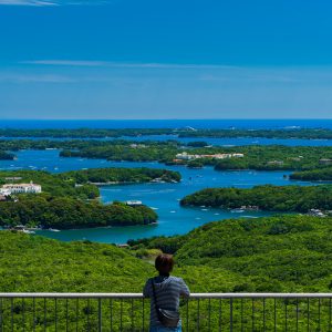 初夏の英虞湾を望む（縦）