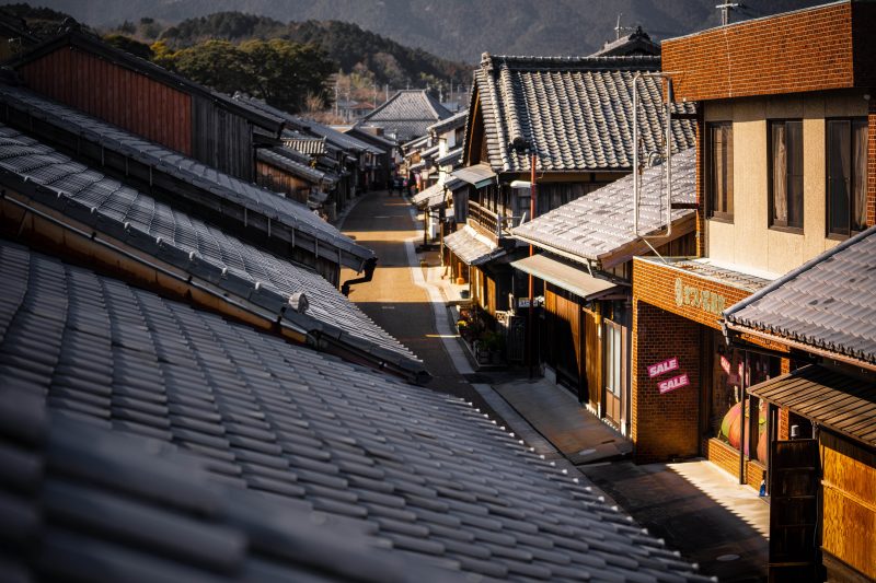 東海道関宿の写真「眺関亭からの眺め」