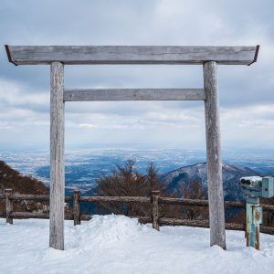 御在所岳の雪セカイ