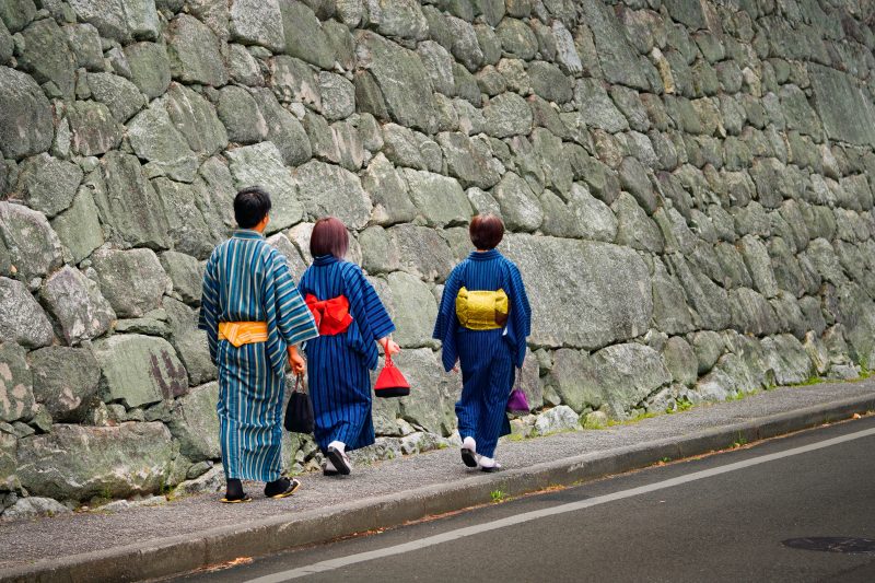 松坂城跡の写真「二ノ丸の石垣」