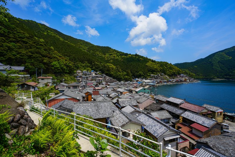須賀利町の写真「高台からの眺め」