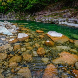 衝撃の透明度