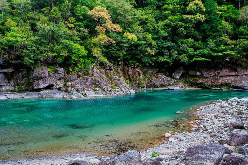 銚子川の写真「魚飛渓の美しい清流」