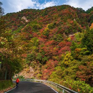 香落渓の紅葉狩り