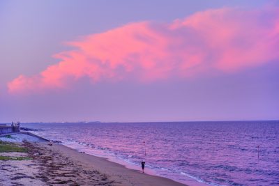 津なぎさまちの写真「夕焼けさんぽ」