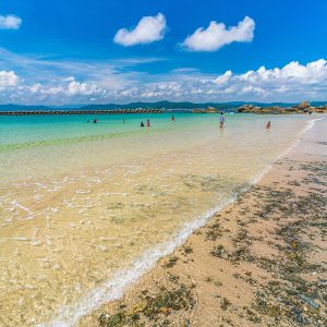 御座白浜海水浴場の写真「まるで沖縄」